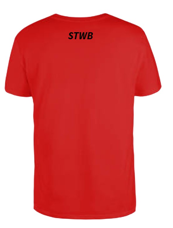 Tramp Music Red Tee for Men