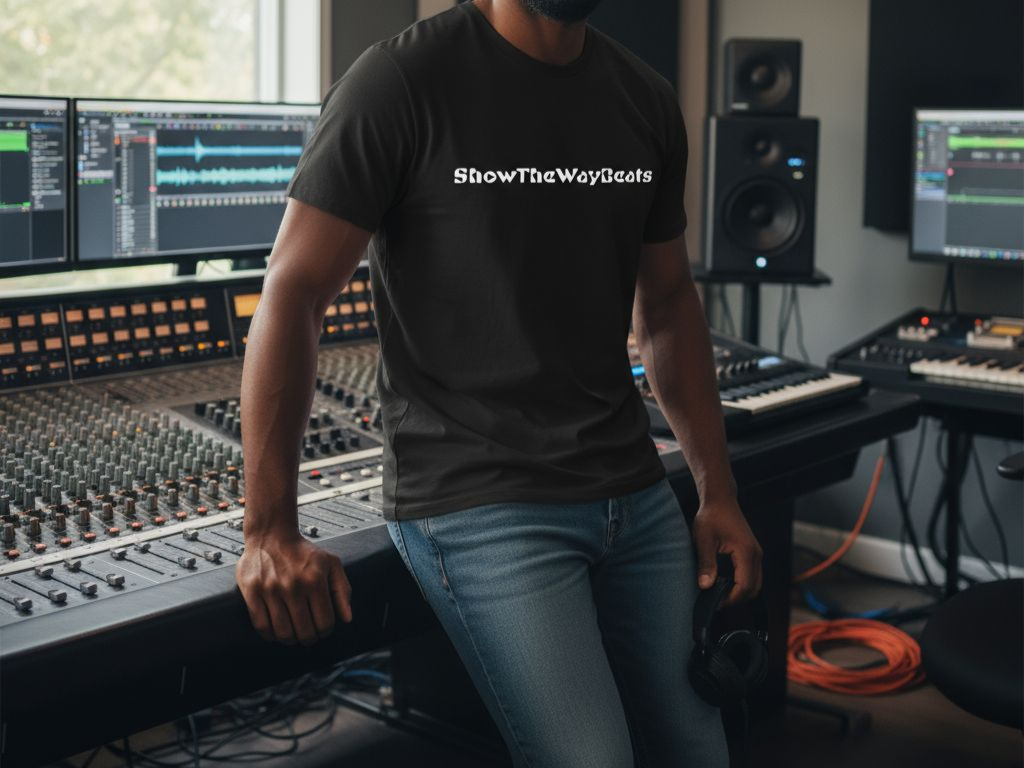 Short Sleeve Black STWB Playmode Tee