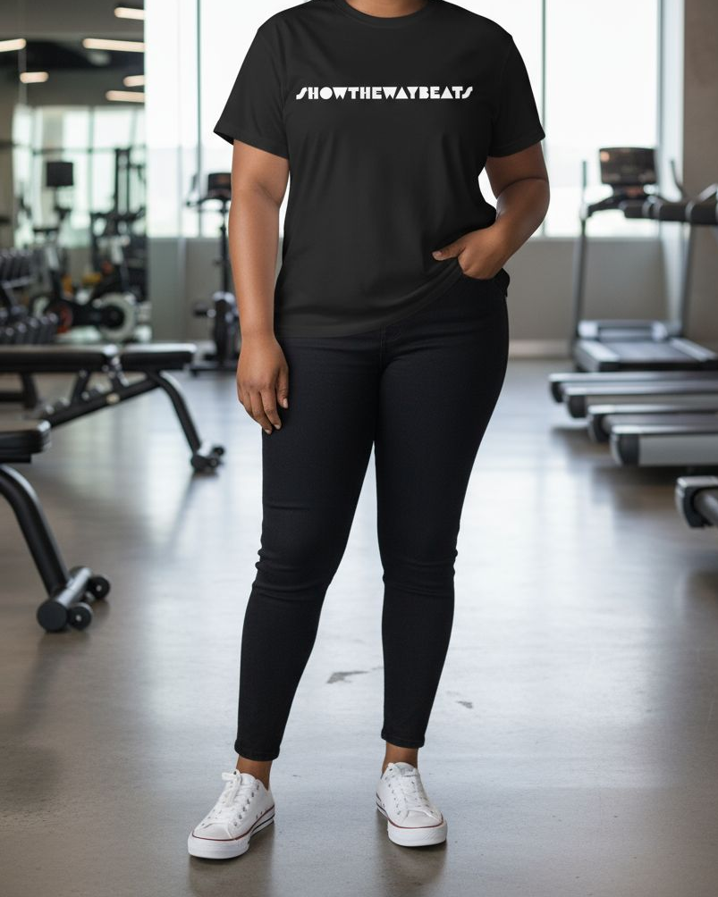 Short Sleeve Black STWB 80s